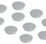 FRANKEN Magnete Ø 3,2 x 0,7 grau