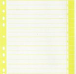 Wekre Trennblätter weiß/gelb