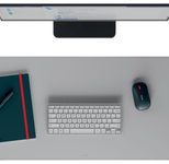 LEITZ Schreibtischunterlage, grau