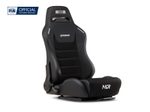 Next Level Racing Motorsport-Sitz ERS3 Elite Reclining Seat - Leather & Suede Edition schwarz