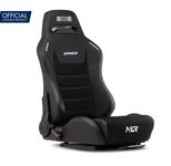 Next Level Racing Motorsport-Sitz ERS3 Elite Reclining Seat - Leather & Suede Edition schwarz