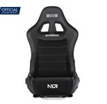 Next Level Racing Motorsport-Sitz ERS5 Elite Reclining Seat - Leather & Suede Edition schwarz