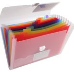 Exacompta Fächermappe Crystal, A4, 13 Fächer