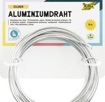 folia Basteldraht silber 2,0 Ø mm 5,0 m 1 St.