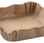 FACKELMANN Backpapier für Heißluftfritteusen 16,0x16,0 cm
