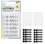 folia Klettpunkte schwarz & weiß