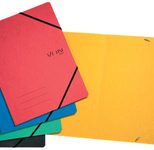 VON LEITZ Eckspanner DIN A4 farbsortiert, 5 St.