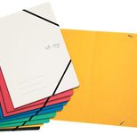 VON LEITZ Eckspanner DIN A4 farbsortiert, 10 St.