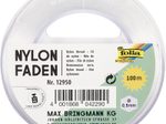 folia Nylonfaden, 0,50 mm x  100 m, transparent
