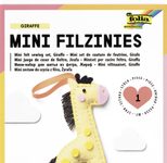 folia Nähset Mini Filzinies GIRAFFE gelb