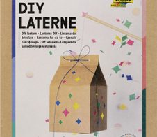 folia Laternen Bastelset MILKY WAY braun