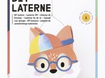folia Laternen Bastelset FOX orange