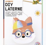 folia Laternen Bastelset FOX orange