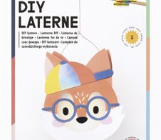 folia Laternen Bastelset FOX orange