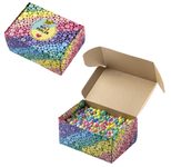 folia Holzperlen PASTEL mehrfarbig