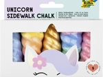 folia Einhorn Straßenmalkreide farbsortiert