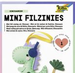 folia Nähset Mini Filzinies DINOSAURIER grün