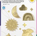 folia Prägefolie gold, 3 Blatt