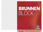 BRUNNEN Briefblock DIN A4 kariert