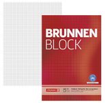 BRUNNEN Briefblock DIN A4 kariert
