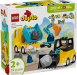 LEGO® DUPLO 10475 Baufahrzeuge 3-in-1-Set
