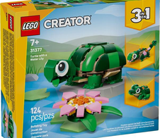 LEGO® Creator 31377 Schildkröte mit Seerose