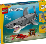 LEGO® Creator 3in1 31381 Wilder Hai mit Schatztruhe
