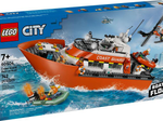 LEGO® City 60504 Rettungsboot der Küstenwache mit Hubschrauber