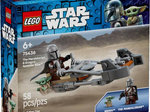 LEGO® Star Wars 75436 Der Mandalorianer und Grogu auf ihrem Speeder Bike™