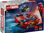 LEGO® Super Heroes 76336 Spider-Man Auto vs. Venomized Wolverine