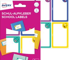 AVERY Zweckform Schuletiketten Gesichter 48x70