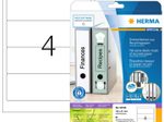 HERMA Ordneretiketten weiß 192,0 x 61,0 mm