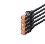 Digitus CAT 6 S/FTP Patchkabel, 5 Stück