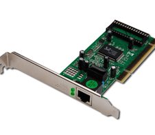 Digitus Single Port Gigabit Ethernet Netzwerkkarte, RJ45, PCI, Realtek Chipsatz