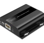 Digitus HDMI Receiver für DS-55351, 4K/60Hz 120/200 m, One-to-Many, CAT, Schwarz
