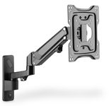 Digitus Single Gasdruckfeder Monitor-Wandhalter 43", 23 kg max, schwarz
