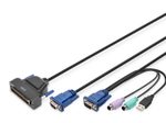 Digitus Modularer KVM-Switch, Single-Port