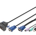 Digitus Modularer KVM-Switch, Single-Port