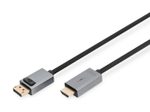 Digitus 4K DisplayPort Adapterkabel, DP - HDMI Typ A