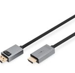 Digitus 4K DisplayPort Adapterkabel, DP - HDMI Typ A