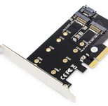 Digitus M.2 NGFF / NVMe SSD PCI Express 3.0 (x4) Add-On Karte