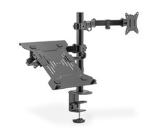 Digitus Single Monitorhalterung & Notebookhalterung, 1x32", 2x 9 kg