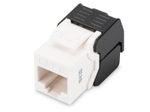 Digitus CAT 6 Keystone Modul, ungeschirmt RJ45 zu LSA, werkzeugfreie Montage, inkl. Kabelbi.