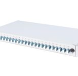 Digitus LWL Spleißbox, 1HE, bestückt, 24x LC DX, OS2