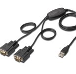 Digitus USB 2.0 zu 2x RS232-Kabel