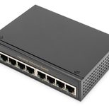 Digitus 8 Port Gigabit Ethernet Netzwerk Switch,Industrial, Unmanaged