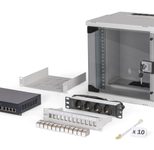 Digitus Netzwerk-Set SOHO Pro, 254 mm (10") - 6HE, 315 x 300 mm (B x T)