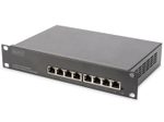 Digitus 8-Port Gigabit Switch, 10 Zoll, Managed
