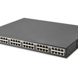 Digitus 24-Port 10G Ethernet PoE+ Injektor, 802.3at, 370 W
