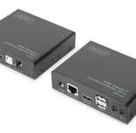 Digitus 4K HDMI HDBaseT™ 2.0 KVM Extender Set, 100 m